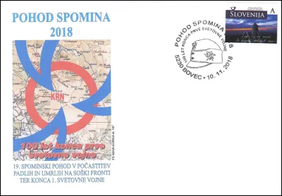 POHOD SPOMINA 2018 100 LET KONCA PRVE SVETOVNE VOJNE